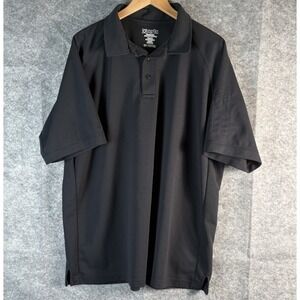 VERTX Polo Men's Size 2XL‎ Black Coldblack Short Sleeve Golf Preppy Workwear